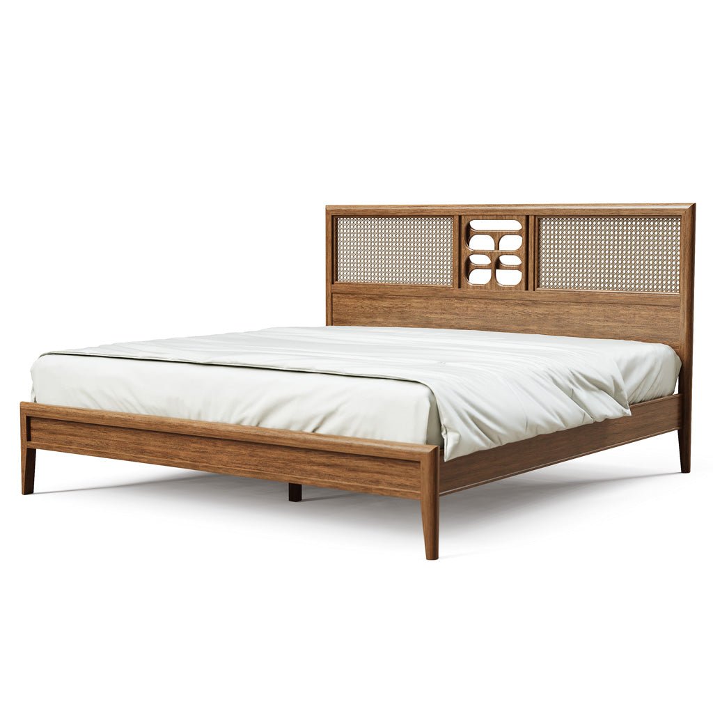 Giường Ngủ Gỗ Sồi Cao Cấp The Grand