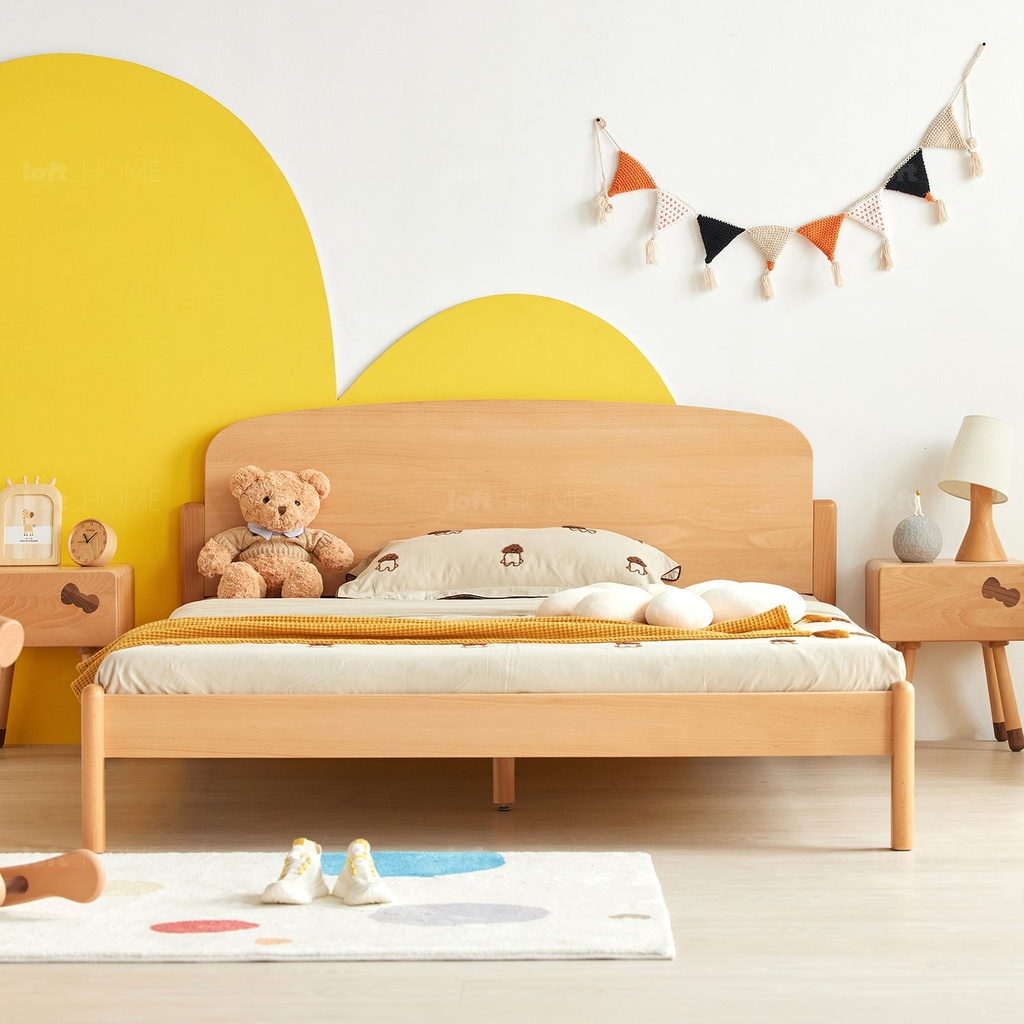 Giường Ngủ Gỗ Sồi The Simple_3