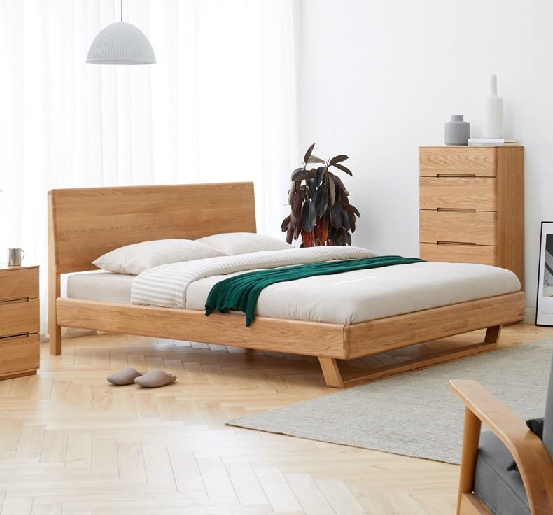 Giường Ngủ Gỗ Sồi Woodland