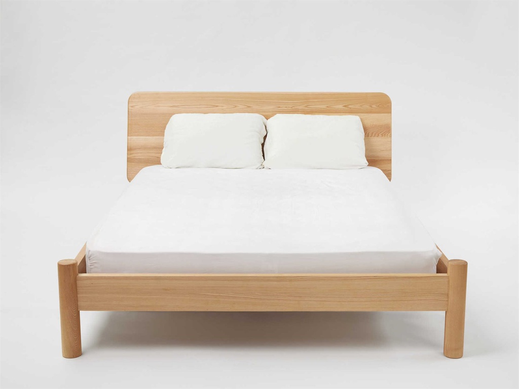 Giường Ngủ Gỗ Tần Bì Chân Tròn_7