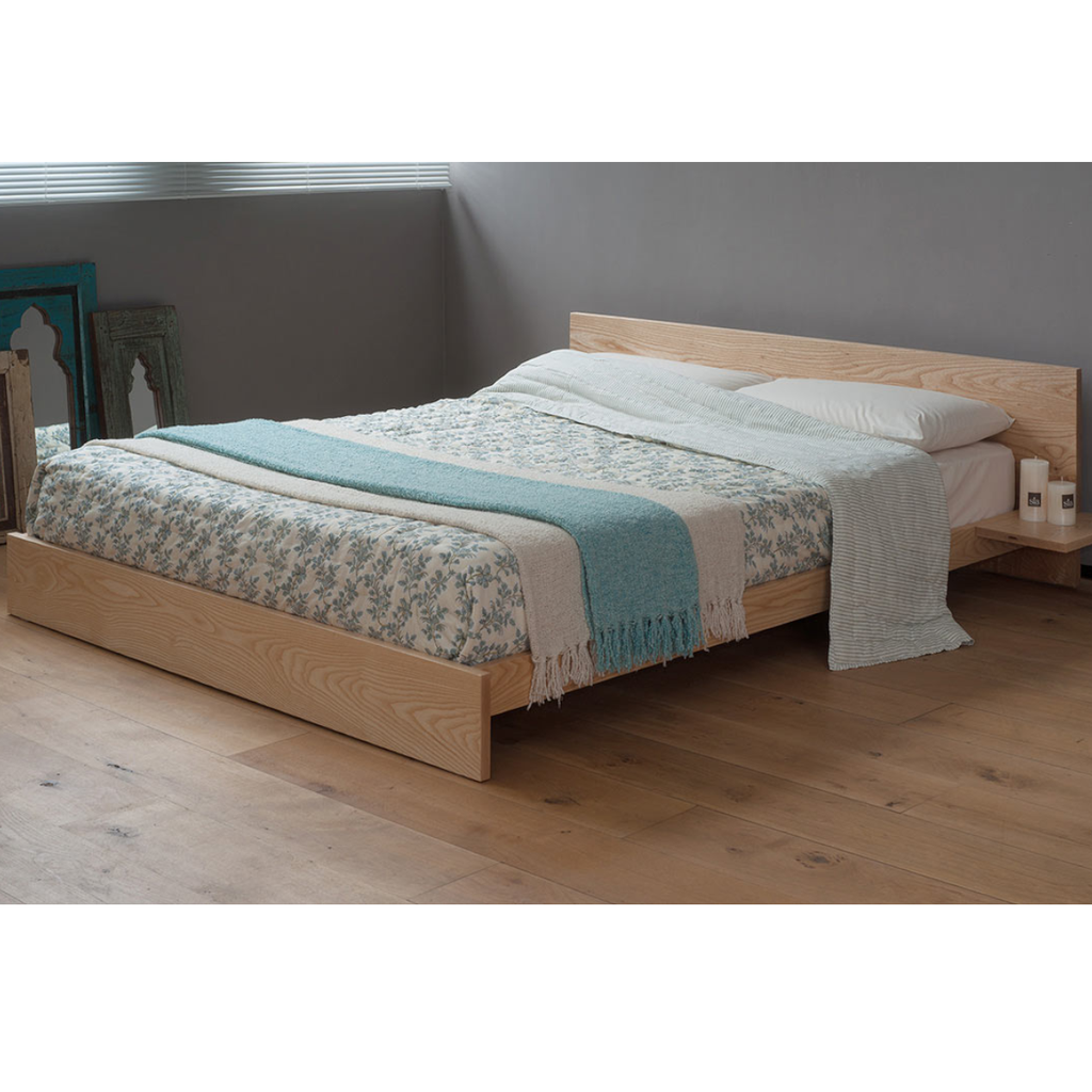 Giường Ngủ Gỗ Tần Bì Có Tựa Lưng The XCozy