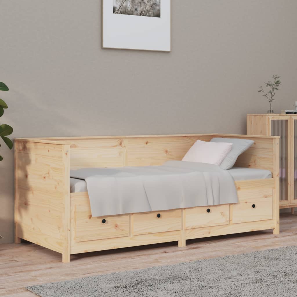Giường Ngủ Phụ Gỗ Thông Có Ngăn Kéo Zest_2