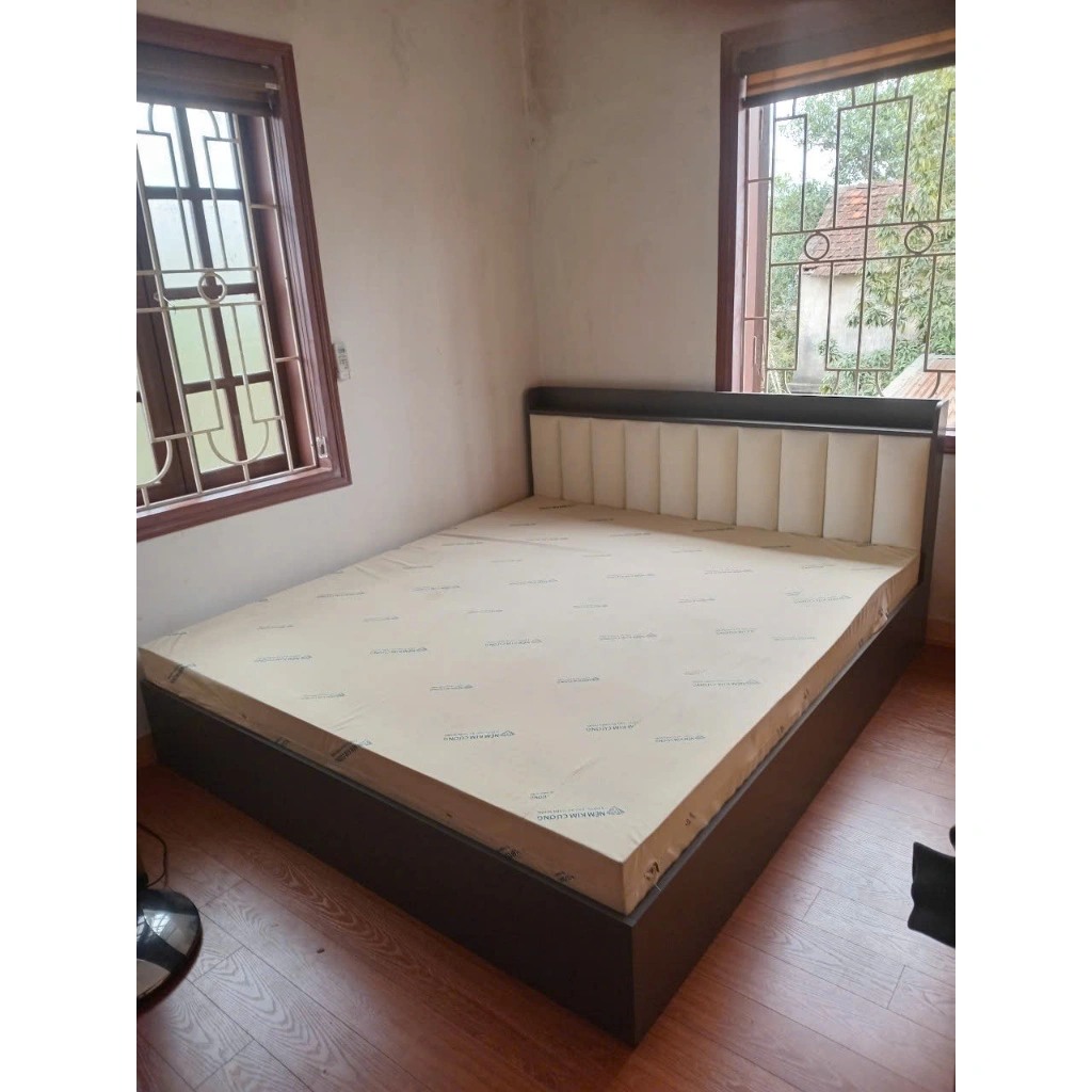 Giường Ngủ Bọc Đệm Đầu Giường Nhẹ Nhàng _3