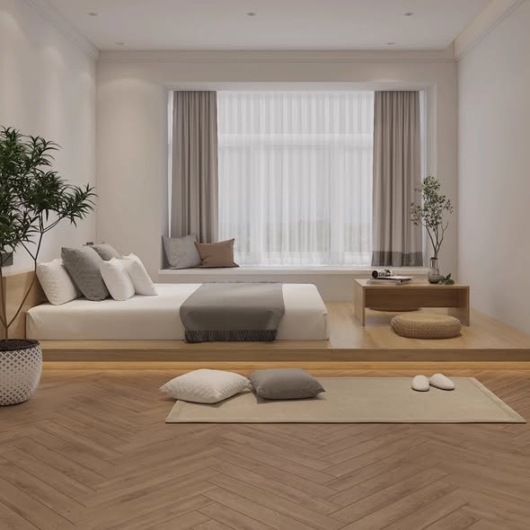 Giường Bay Thiết Kế Liền Khối Tối Ưu Không Gian