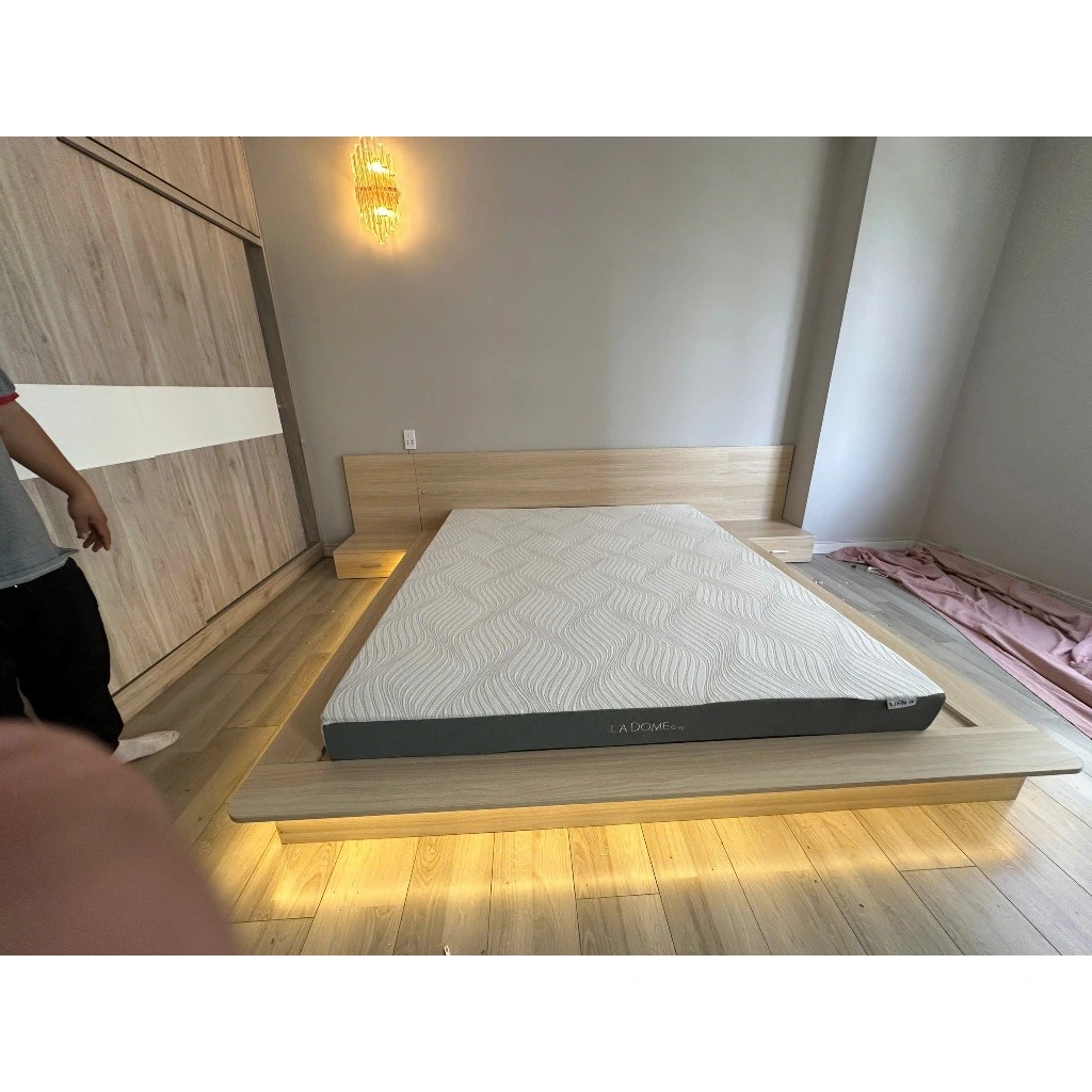 Giường Bệt Kèm Tab Đầu Giường Và Ngăn Kéo_6
