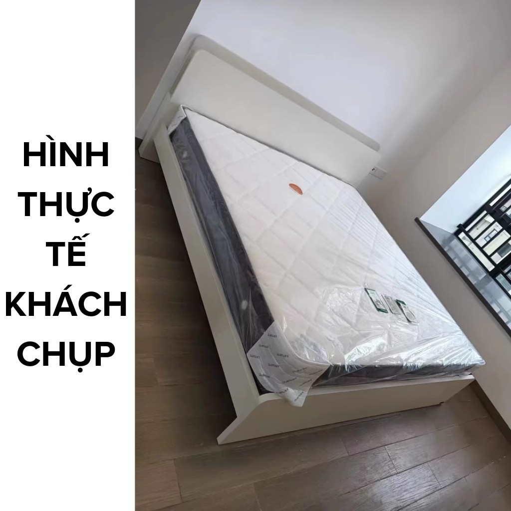 Giường Đơn Có Ngăn Kéo Kết Hợp Kệ Đầu Giường Nhỏ Gọn _6