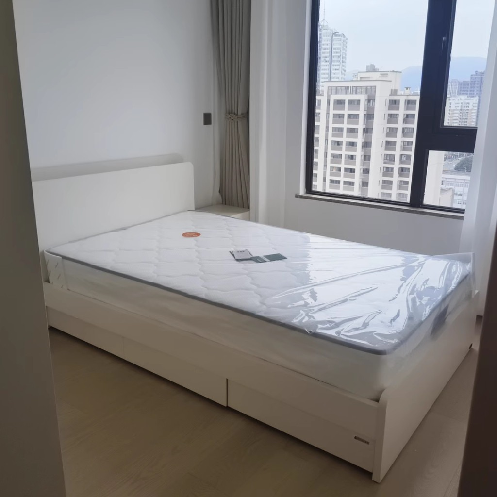 Giường Đơn Có Ngăn Kéo Kết Hợp Kệ Đầu Giường Nhỏ Gọn _8