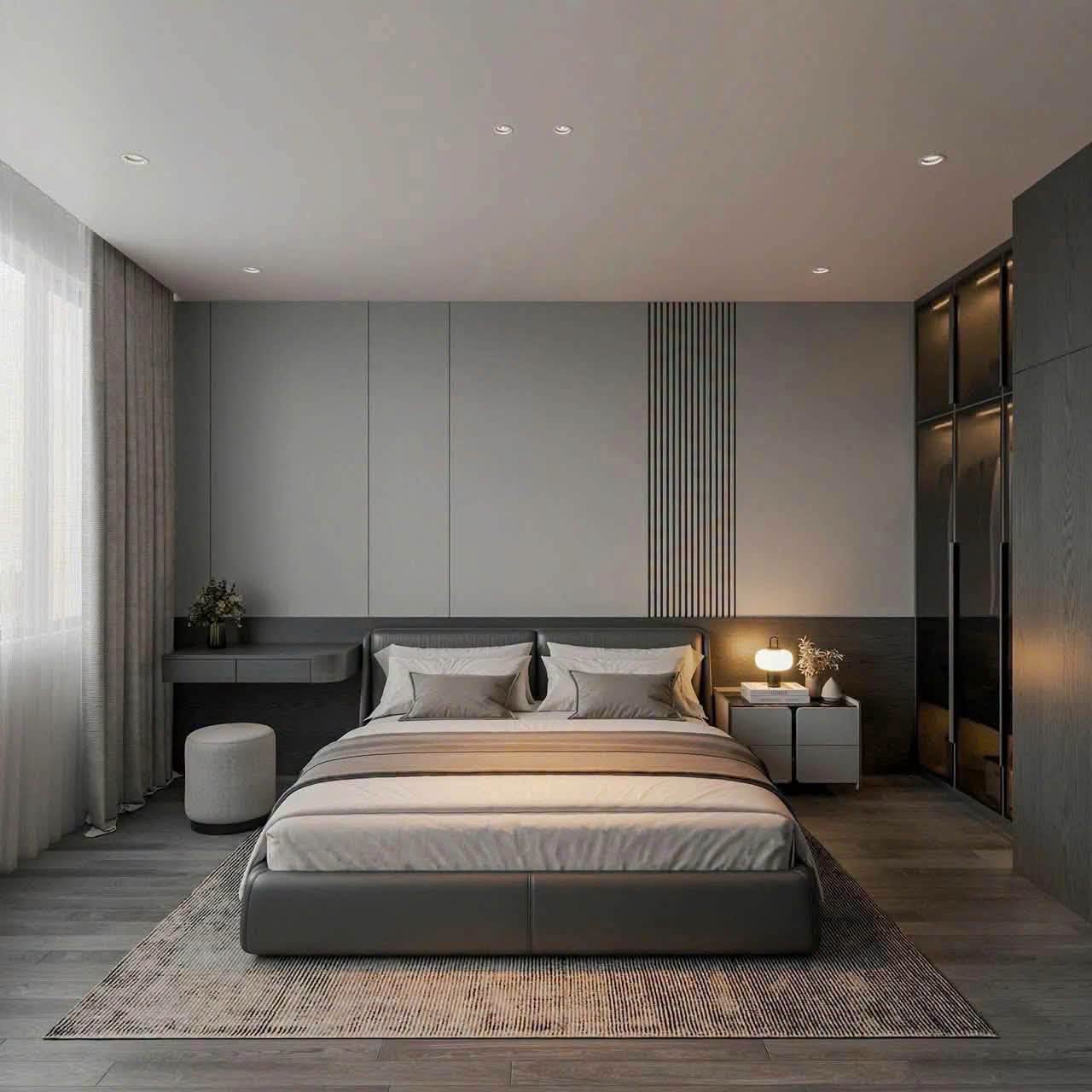 Nội Thất Phòng Ngủ Hiện Đại Cho Vợ Chồng Trẻ
